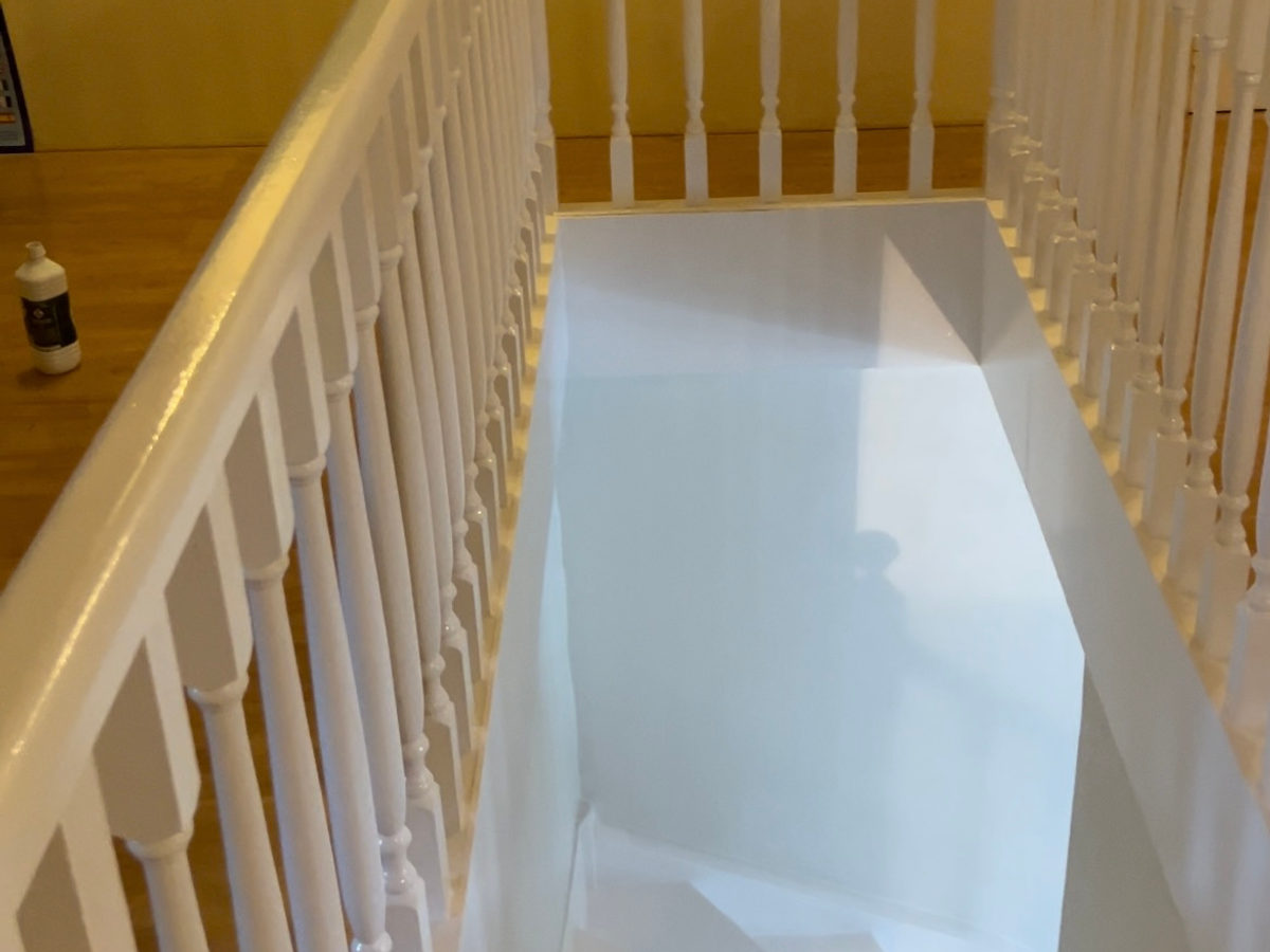 Cage d’escalier après travaux